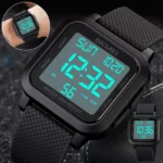 Men's Military Sports Watch LED Screen Large Digital Face Waterproof Wristwatch